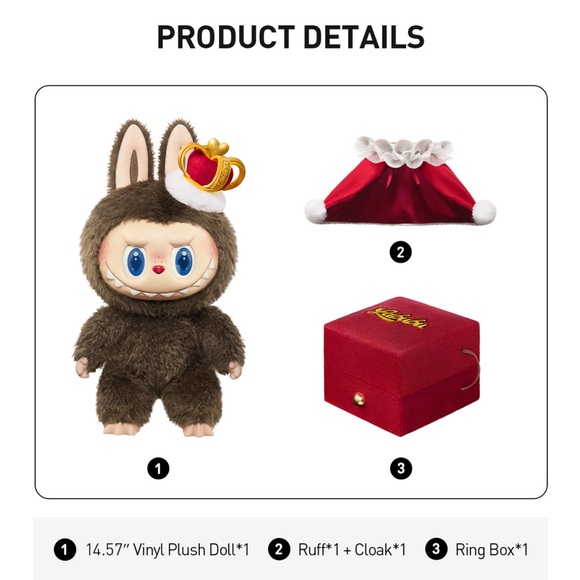 Let’s Checkmate Labubu figure - Picture 5 of 5